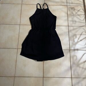 Arden’s Black Sleeveless tennis Dress